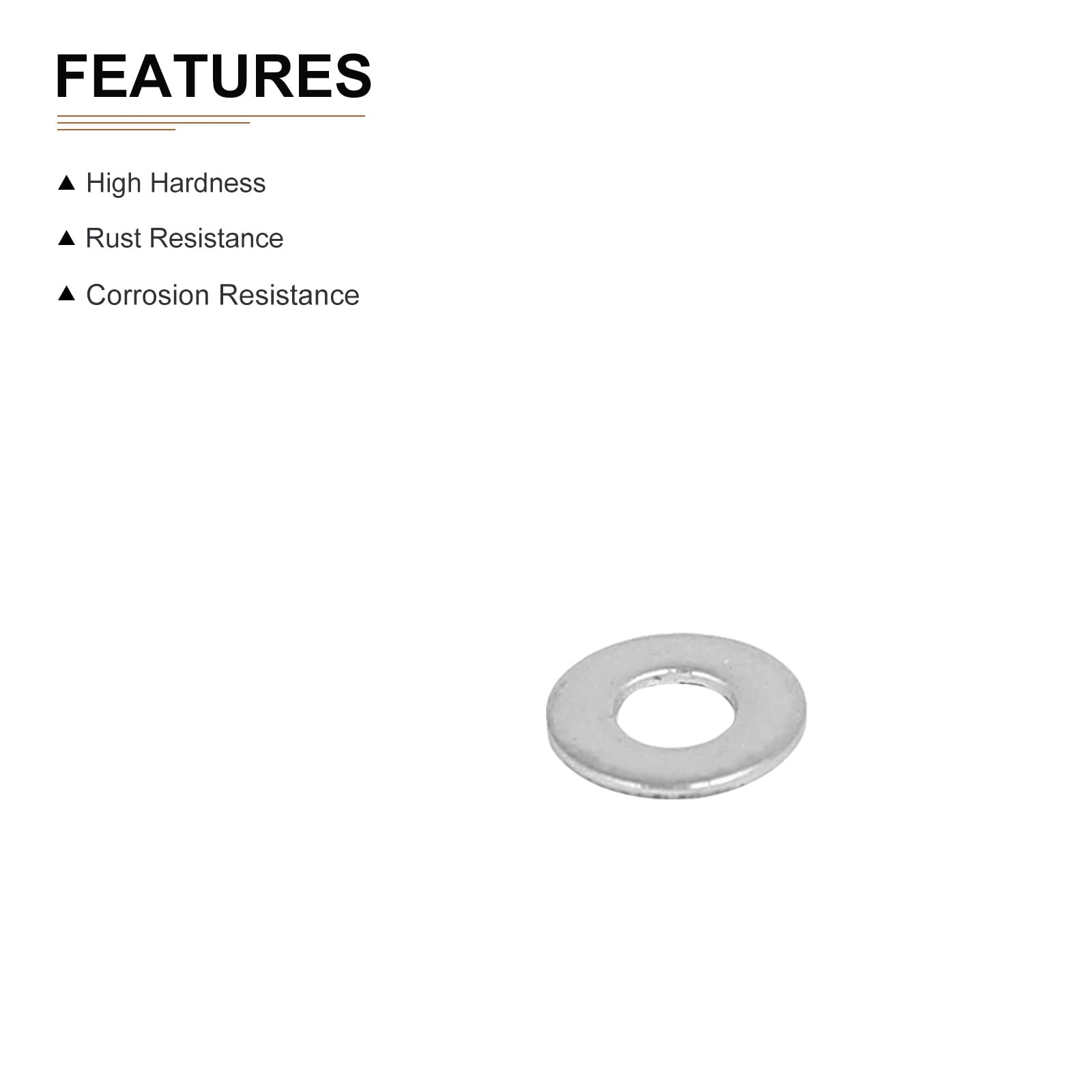 DTGN 1.6mmx4mmx0.3mm(IDxODxT) 304 Stainless Steel Flat Washers, 400Pack, Good for Industrial Machinery, Flat Ring Gaskets - Image 3