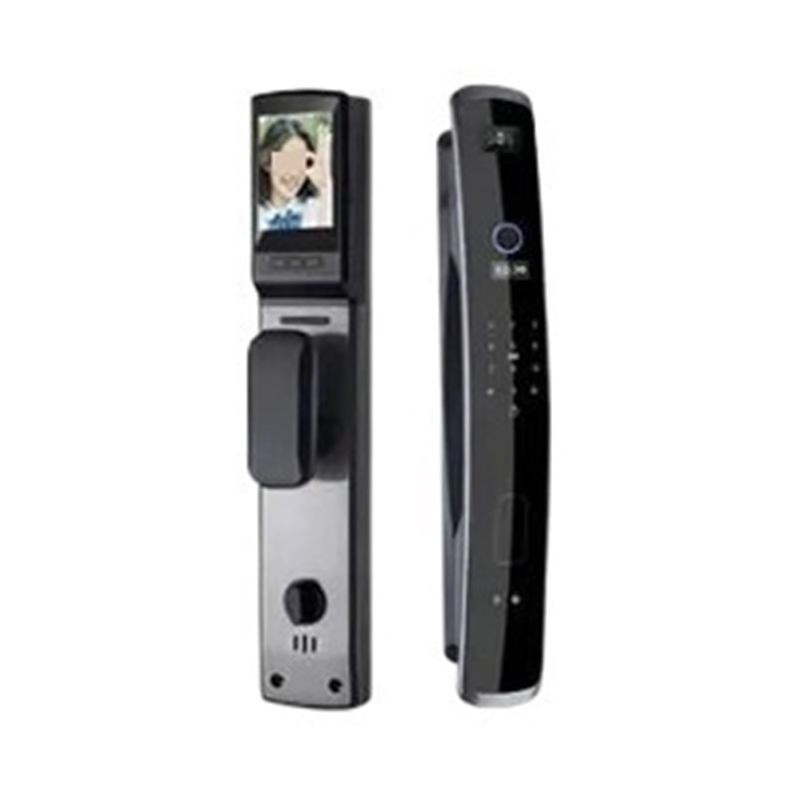 3D-Gesichtserkennung, Fingerabdruck, Wasserdicht, Intelligentes Türschloss, WLAN-Fernbedienung, Fotosteuerung, Entriegelung Mit App-Schlüssel, NFC-Karte, RFID Einfache Hohe Sicherheit(24x240s)