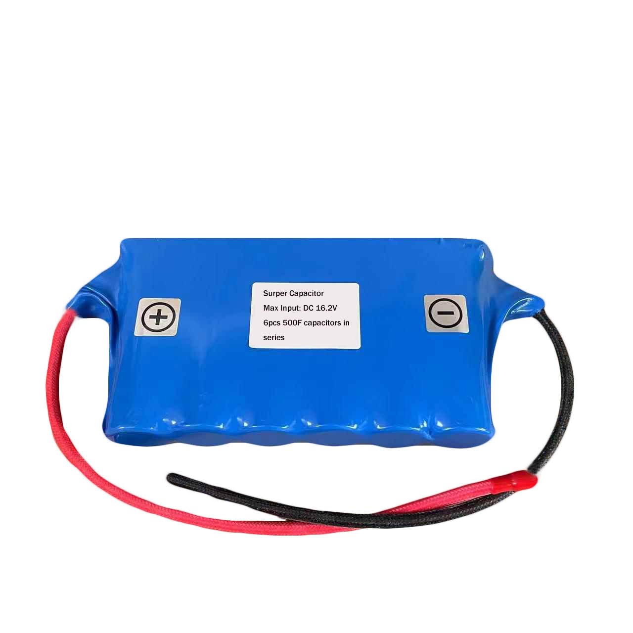 Super Capacitor with Protection Board, Automobile Rectifier, Max 16.2v Input Size 23x3.5x6cm Through General Orifice 6pcs/1Set 2.7V 500F