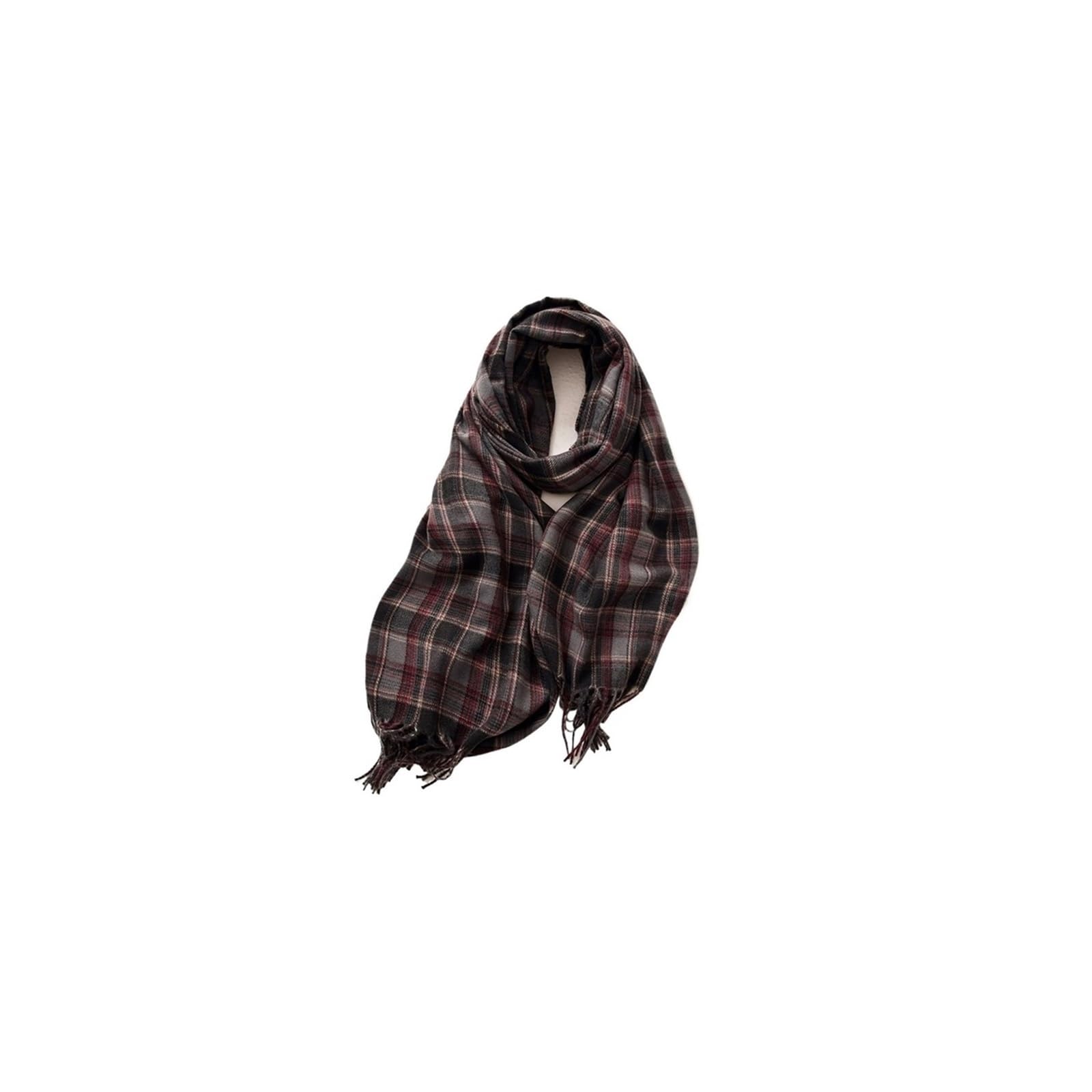 Sciarpa da Donna, Scialle da Donna, Invernale, Spesso e Caldo (Grigio)