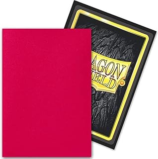 Arcane Tinmen Dragon Shield â€“ Matte Japanese Dual Fury Alaria Commonwealth (Fuchsia) 100 CT Card Sleeves - MTG Sleeves Smooth & Tough - Compatible with Pokemon & Magic The Gathering (AT-15155)