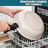 Universal Pan Handle Removable Detachable Handle Pots and Pans Handle Replacement Fits All Cookware Durable (Black) #5