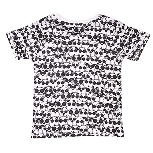 Image of Be Awara Kids Printed Half Sleeves T-shirt & Shorts Clothing Sets, 100% Cotton Soft Unisex Cord Set, Comfortable Wear for Kids With Cool Prints, Everyday Casual Wear for Boys & Girls