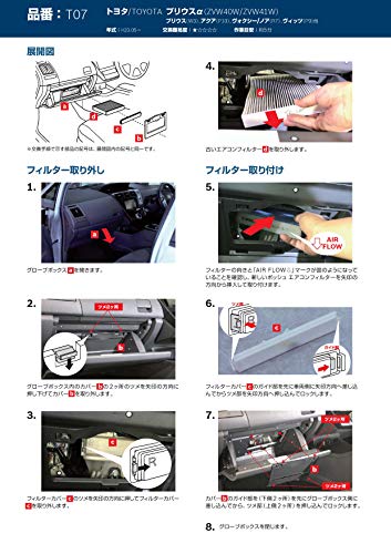 アルファード ヴェルファイア エアコンフィルター交換方法 無駄遣い備忘録