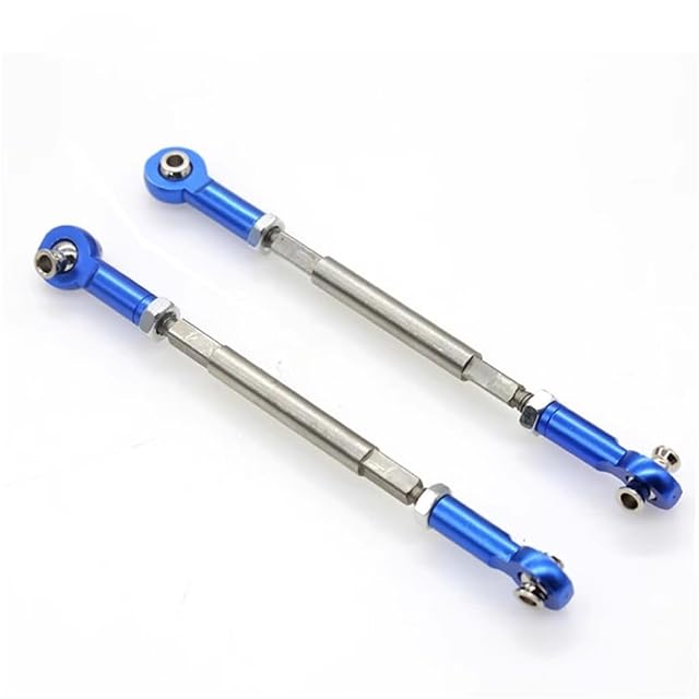 Barra de tracción de dirección ajustable de acero inoxidable #TUDR4906 RC piezas mejoradas para TRAXXAS 1/7…