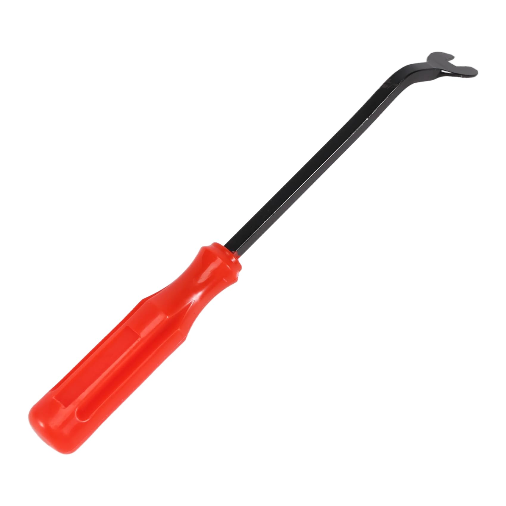 Grapa para puerta de coche interior para enganche de relleno, pinza para quitar, destornillador, extractor de clavos, 6 pulgadas, rojo