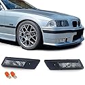 Seitenblinker Schwarz Smoke passt für BMW 3er E36 Vorfacelift 90-96 E34 88-95