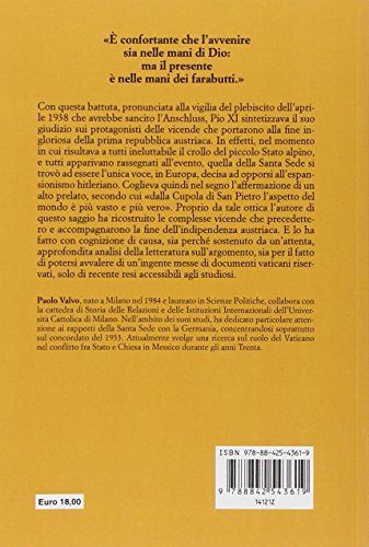 Dio Salvi L’Austria!: 1938: Il Vaticano E L’Anschluss - 2