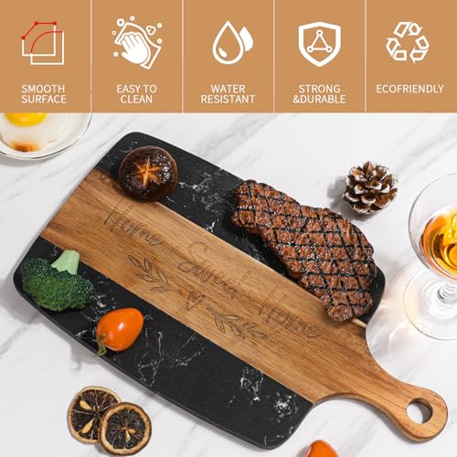 Set de regalo cocina StoFurry con tabla de acacia miniatura 3