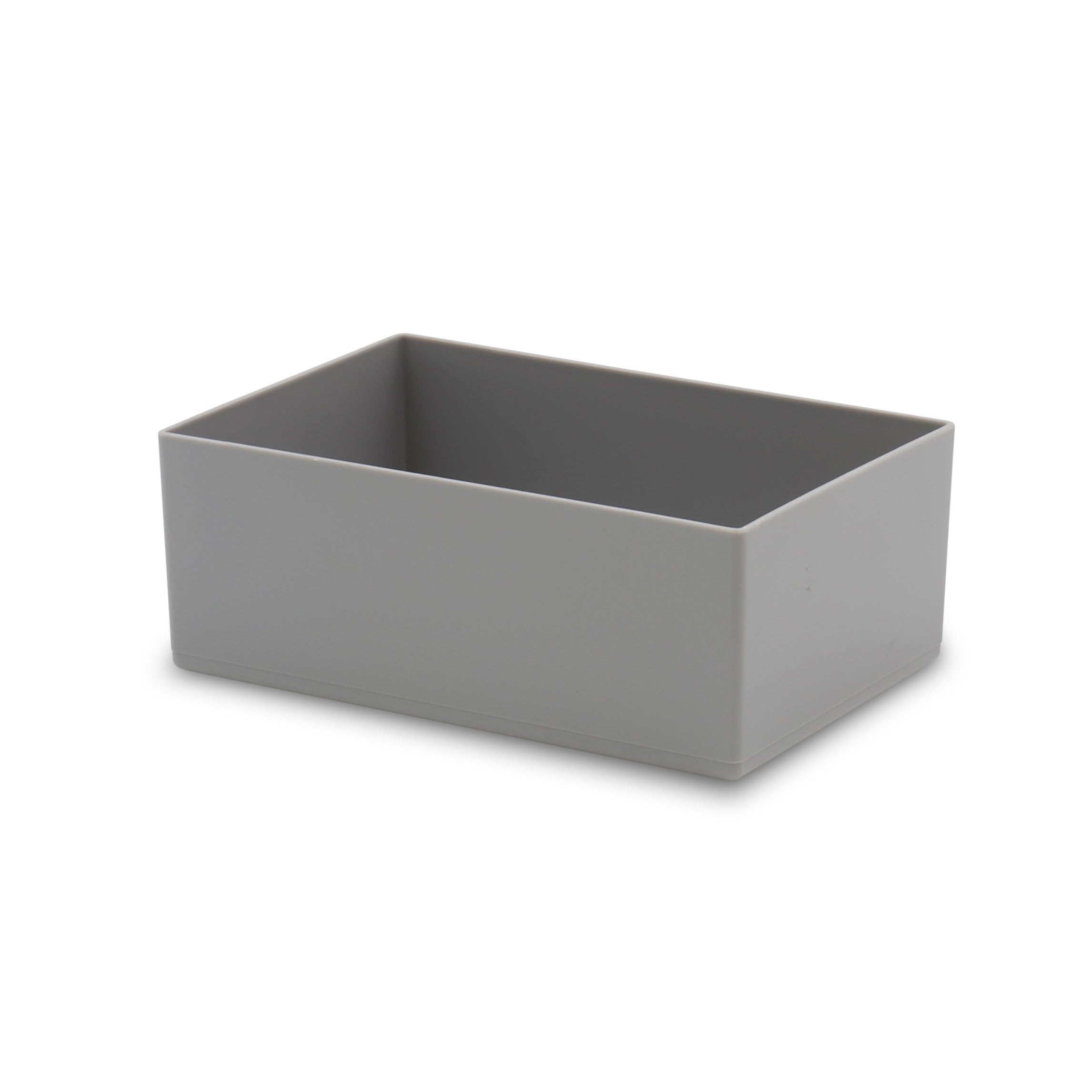 25 sztuk skrzynka z serii E63/4, szara, 162 x 108 x 63 mm, z polistyrenu, norma przemysłowa, do szuflad, skrzynek asortymentowych itp.