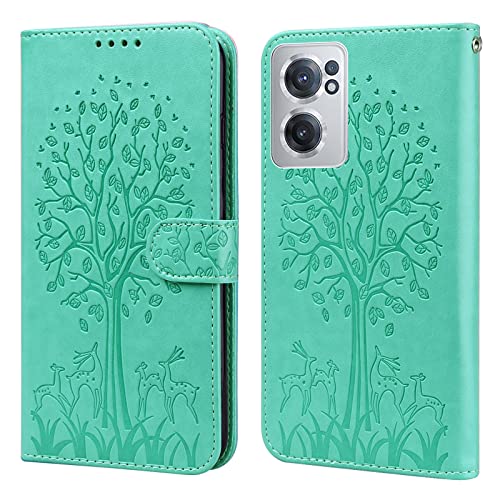 GLANDOTU Wallet Case for OnePlus Nord CE 2 5G 6.43 inch, Flip Wallet PU Leather Cover with Soft TPU