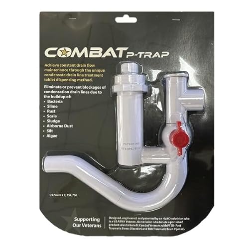 CPT-150 Custom HVAC P-Trap with Tab Dispenser