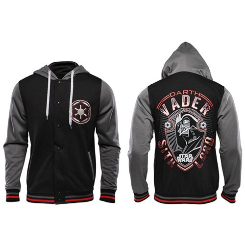 Dark Ages Star Wars Darth Vader Adult Letterman Jacket (L)