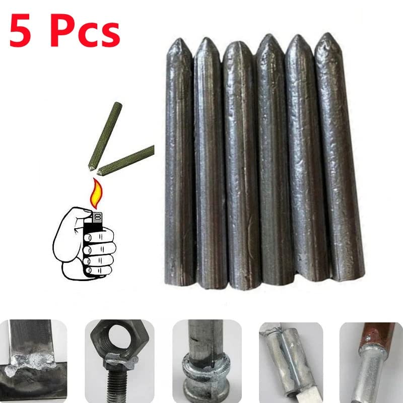 Pręty lutownicze aluminiowe do spawania w niskiej temperaturze – 3 szt./5 szt. Łatwo topliwych prętów lutowniczych do naprawy aluminium i metalu(3PCs)