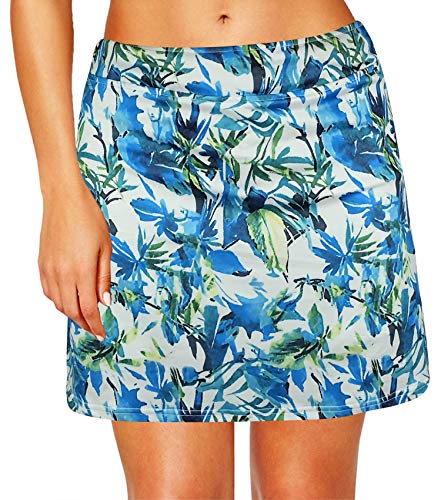 Jhsnjnr Jupe-short athlétique légère pour femme avec poches courtes pour golf, tennis, entraînement, sport, couleur naturelle, 40 Cover
