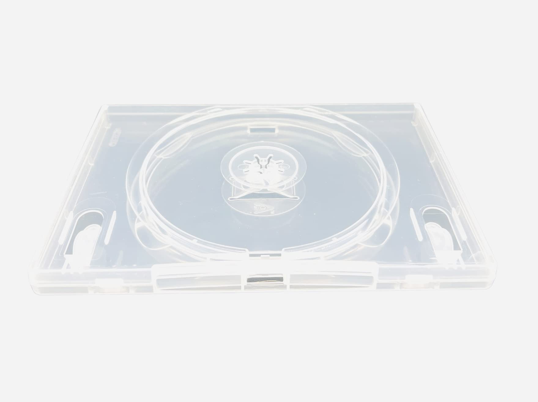50 x Amaray - Custodia doppia trasparente per DVD, con dorso da 14 mm, confezione da 50
