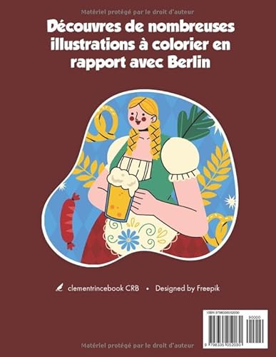 Livre de coloriage pour enfants - Berlin (dès 2 ans): 50 coloriages + 500 à télécharger & imprimer !