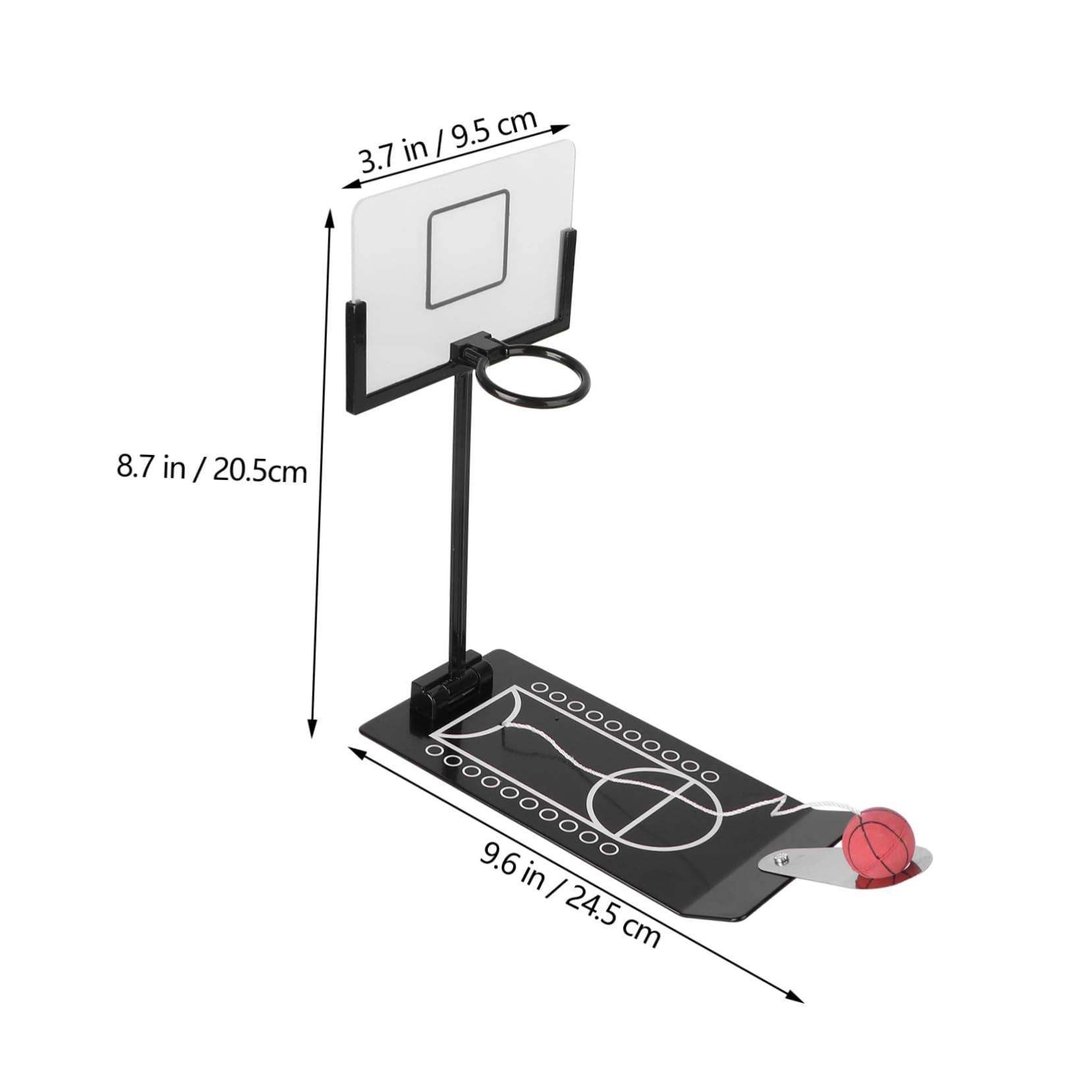 Totority 1pc Desktop Basketball Toy Relief Toy Boys and Girls Sports Toys Compact Easy to Store