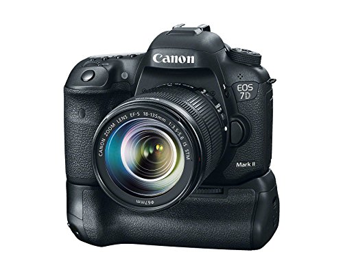 Canon EOS 7d Mark II + EF-S 18 – 135 mm SLR Camera Kit 20.2 MP CMOS 5472 x 3648pixels Black – Digital Cameras (20.2 MP, 5472 x 3648 Pixels, CMOS, Full HD, 910 g, Black) – Image 6