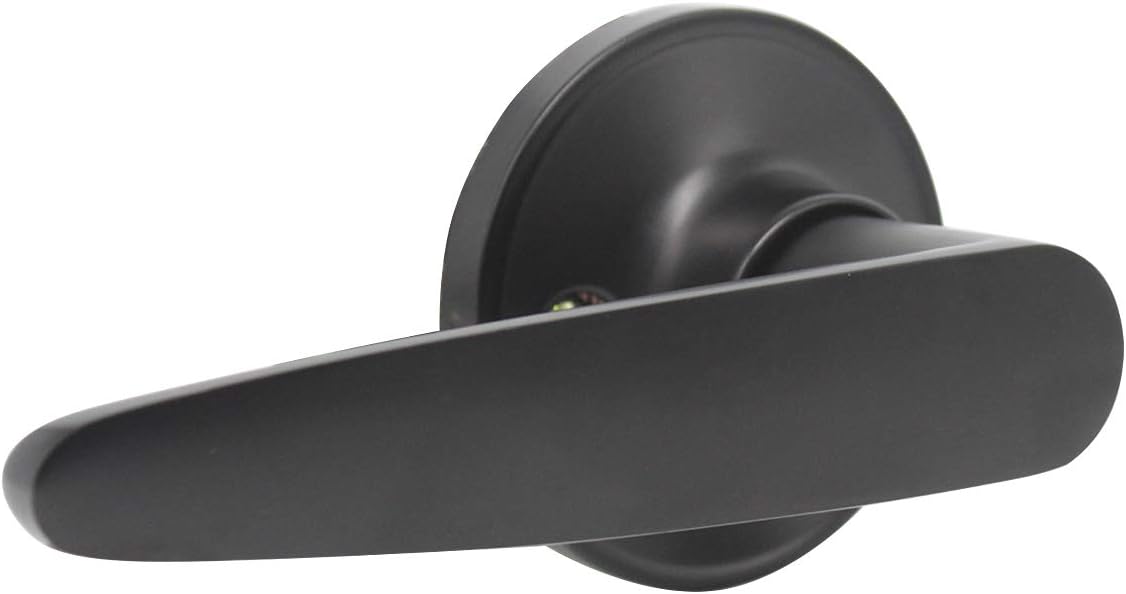 🔥 Cаѕhbасk uр tо 70% 1 Pack Probrico Passage Door Lever Handleset Hardware Keyless Door Lock for Closet/Hall Knobs Without Key in Black