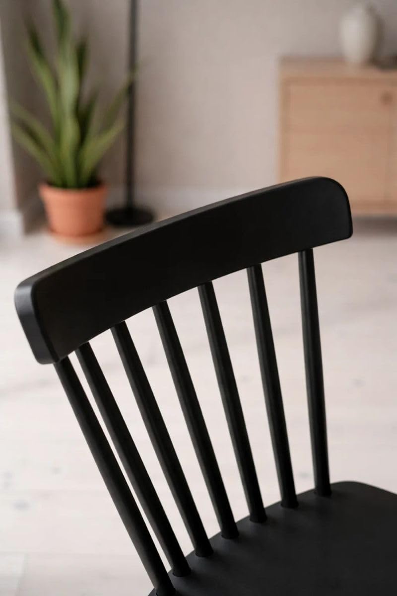 Regalos Miguel - Sillas Comedor - Silla Leka - Negro