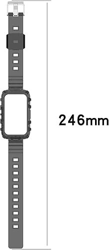 Miniatura 3 de Senter Correas de repuesto de goma suave de liberación rápida para Huawei Band 6Band 7Band 6 PRO Smart Watch