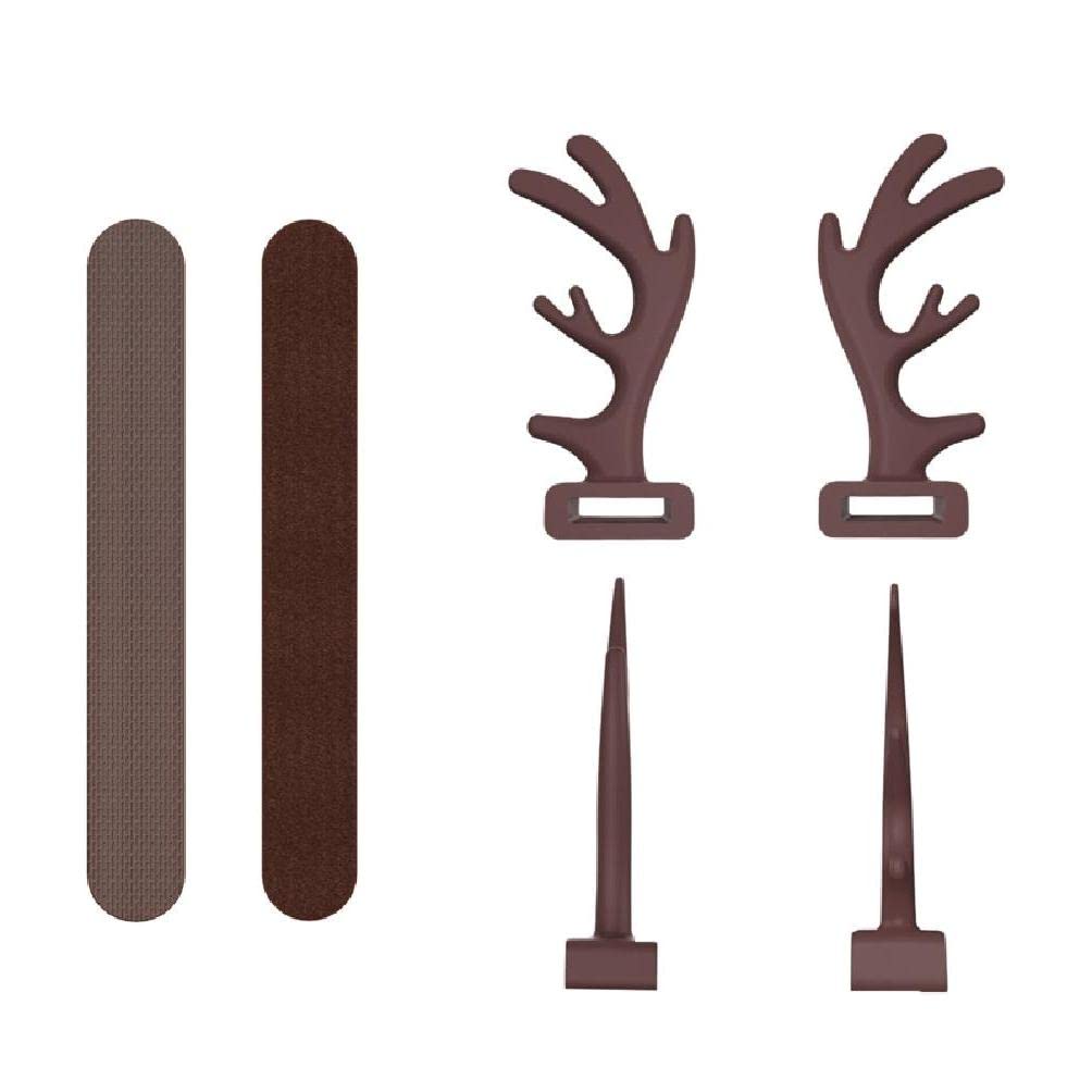 Simulation Cute Reindeer Ears Ornament for Headphones Decoration Headset Headphone Attachment Cosplay Antler Horns Ears headset antlers