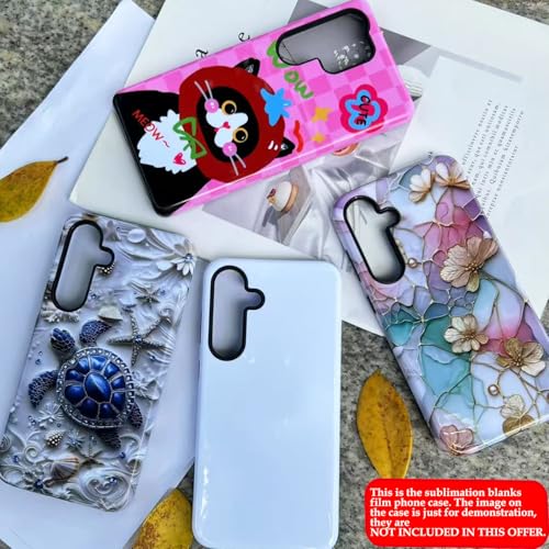 Film de sublimation Samsung S24 Plus avec 5 coques vierges 3D pour création sur mesure - 7