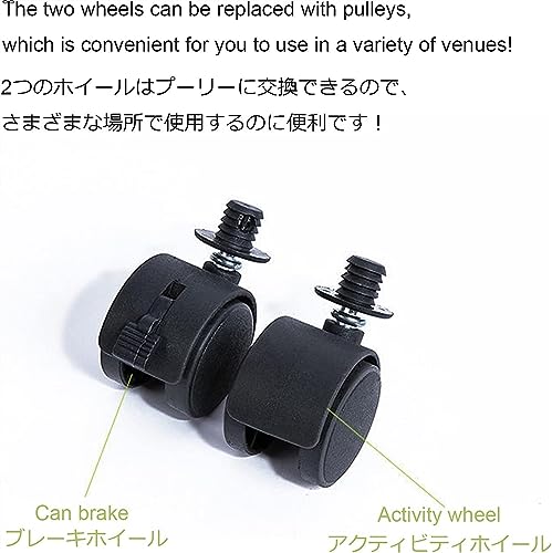 Porte-vêtements réglable double penderie extensible à roulettes - 6