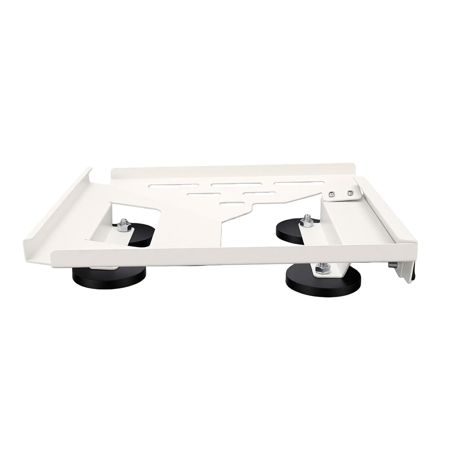 Supporto Magnetico per Antenna Satellitare, Supporto Senza Fori | Struttura in Ferro, Sgancio Rapido, Bordi in Gomma Protettivi, per Auto, , Camion e Barche