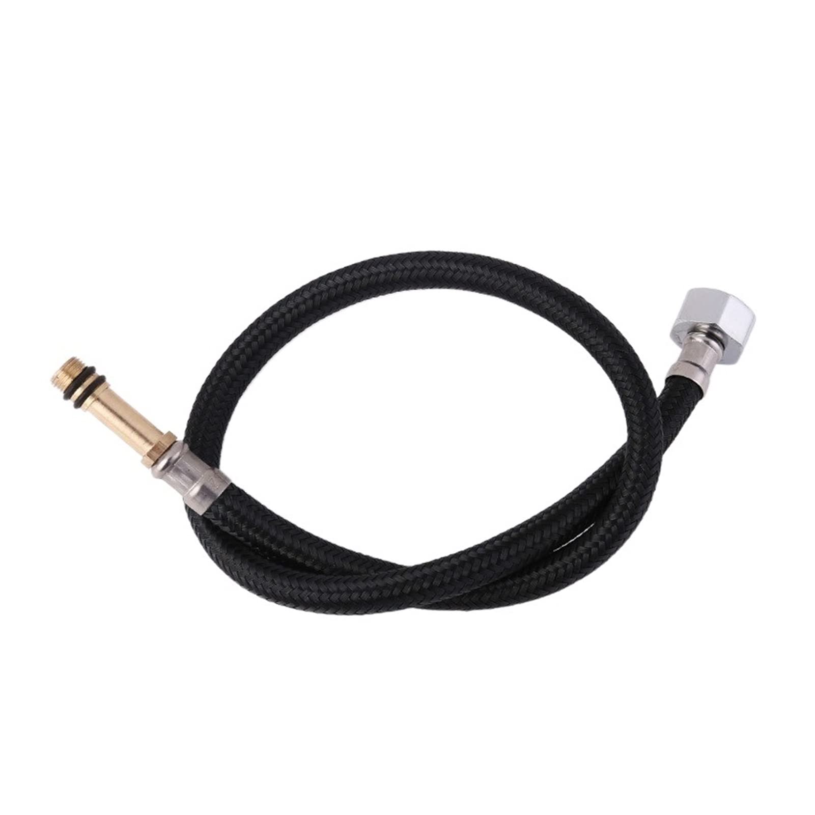 Youngran Cuivre Noir G1 / 2 "60cm / 80cm De Mélangeur Flexible/À Chaud Robinet d'alimentation en Eau des Tuyaux De Tuyaux De Robinet De Salle De Bain Leisurely