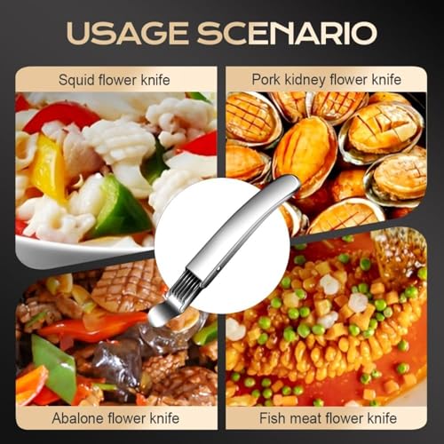 Cortador de vegetales de acero inoxidable, ergonómico miniatura 5