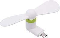 Vista 5 de EX ELECTRONIX EXPRESS Paquete de 6 ventiladores microUSB eléctricos portátiles para teléfonos inteligentes y tabletas, micro USB