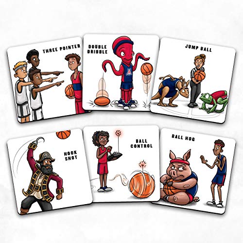 Image of YouTheFan NCAA Officially-Licensed Memory Match Game - Humorous, Team-Specific, Original Hand-Drawn Artwork, Fun for the Whole Family, for Fans Young and Old