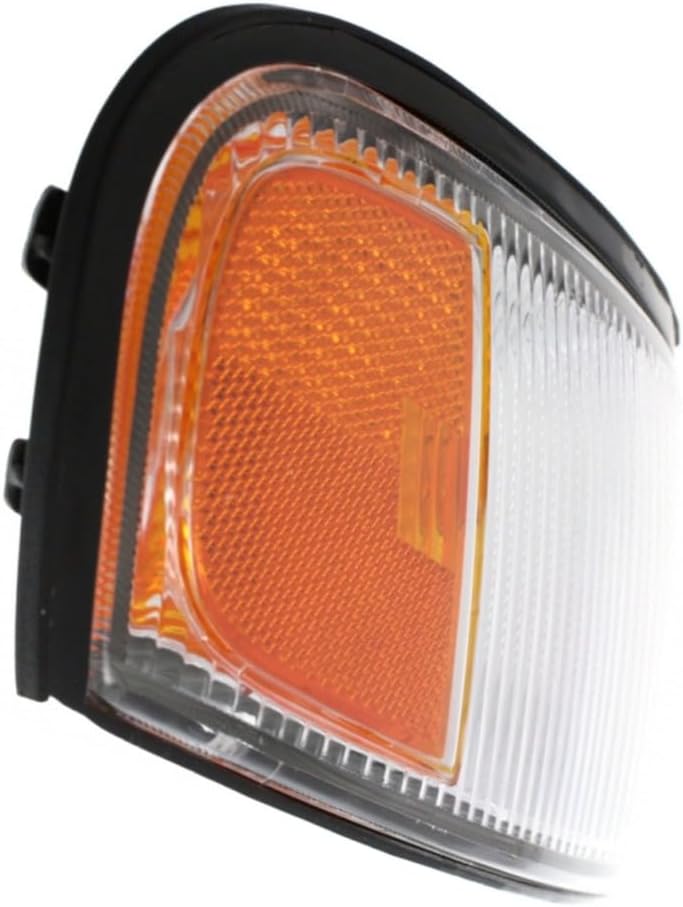 For 1998 1999 Nissan Altima Pair Driver and Passenger Side Turn Signal/Side Marker Light With Bulbs DOT Certified Included NI2520123 NI2521123 - Replaces 26125-9E025 26120-9E025 ;