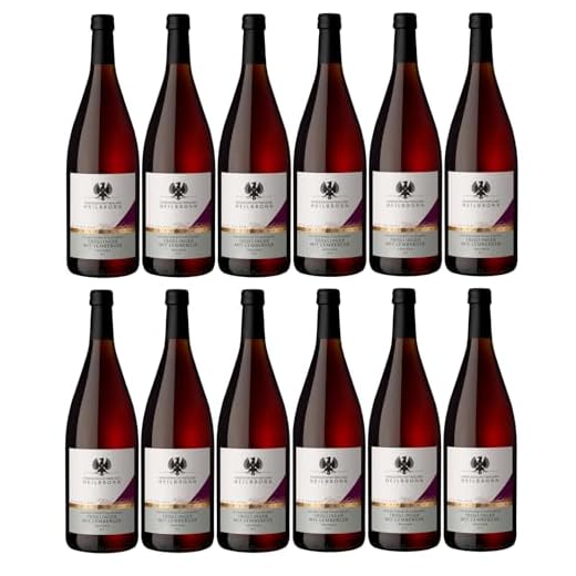 Heilbronner Staufenberg Trollinger mit Lemberger trocken Rotwein Trollinger Lemberger Deutschland inkl. FeinWert E-Book (12 x 1l)