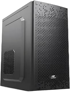 Gabinete C3Tech com fonte 200w MT-29BK Micro-ATX preto