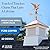 Good Directions 815PSR, 11" Wingspan Pure Copper Cottage Eagle with Roof Mount, Small