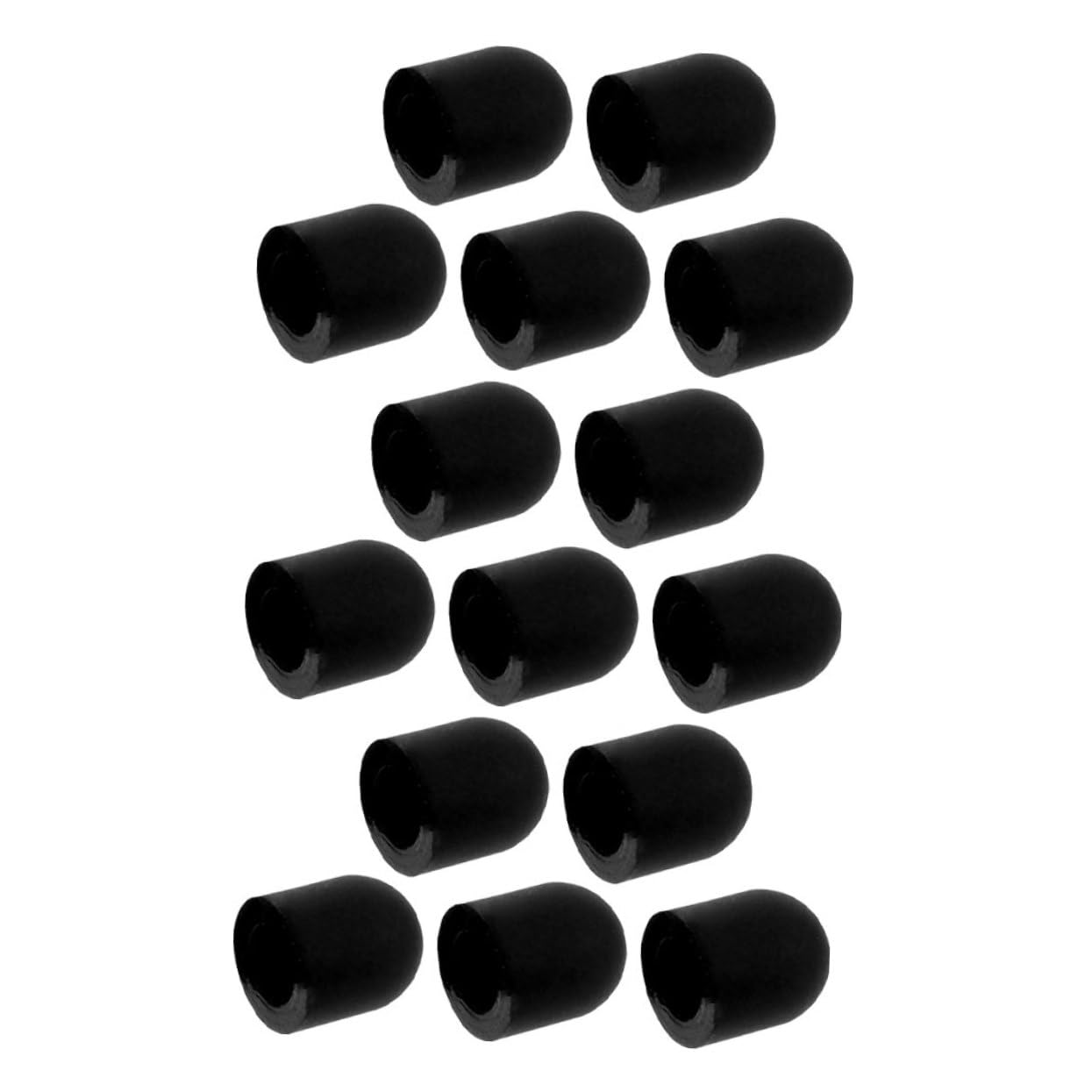 NUOBESTY Silicone Stylus Pen Tips Replacement Nibs 15 Pack Precision Touch Tips for Writing Drawing on Capacitive Screens