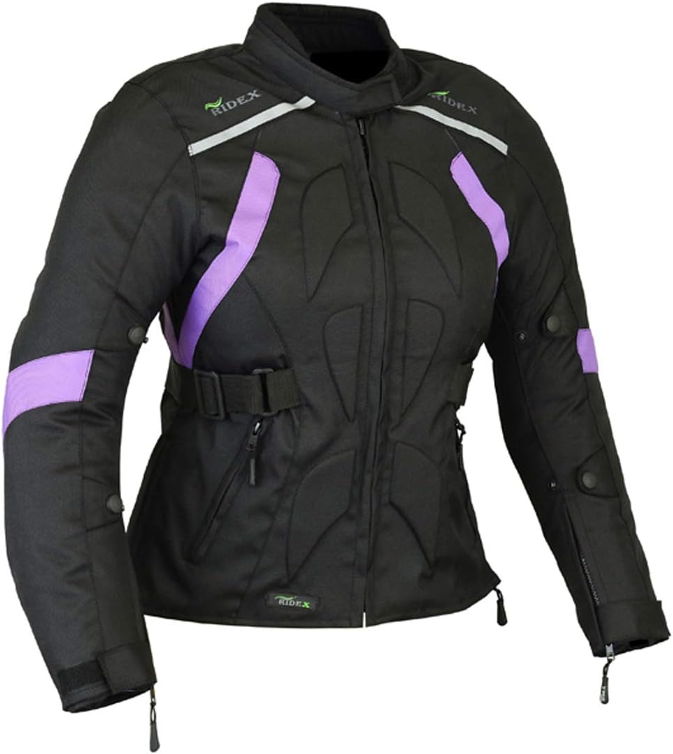 RIDEX CJ9P Ladies Women Motorbike Motorcycle Waterproof Textile Cordura Jacket
