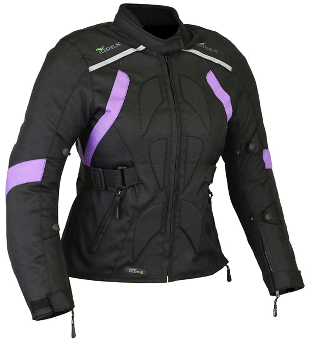 RIDEX CJ9P Ladies Women Motorbike Motorcycle Waterproof Textile Cordura Jacket