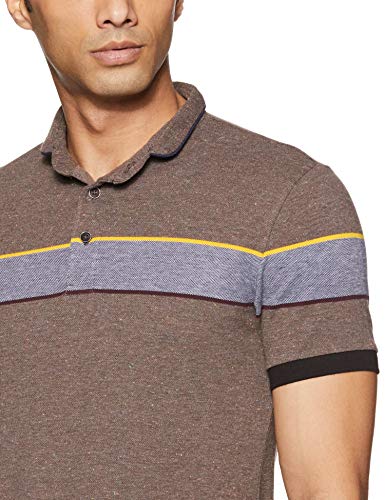 Image of United Colors of Benetton Men's Striped Regular Fit Polo