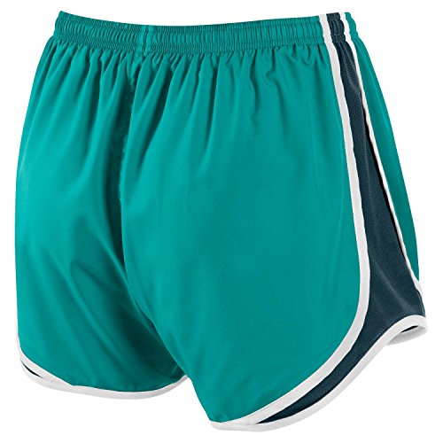 Image of Nike Tempo Ladies Running Shorts, Green, M