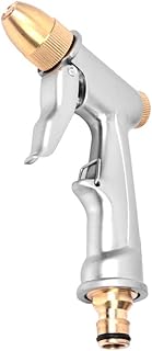 iplusmile Bocal de mangueira de água bocal pulverizador de metal mangueira pulverizador de alta pressão bocal mangueira de jardim pulverizador de água multifuncional para irrigação manual plantas lavagem de carro mangueira portátil