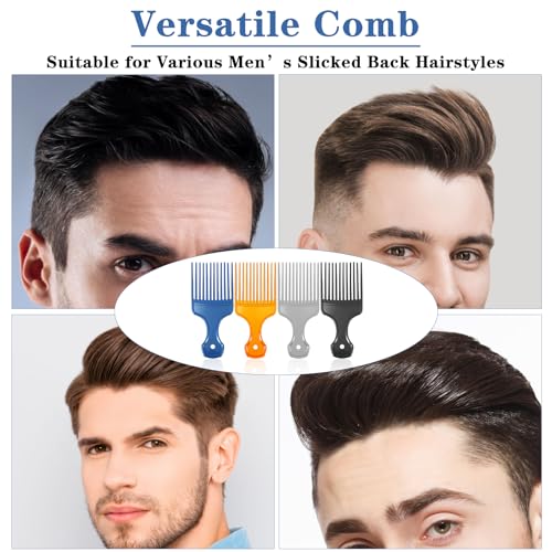 Peines Afro Plásticos de Dientes Anchos 8 Piezas miniatura 7