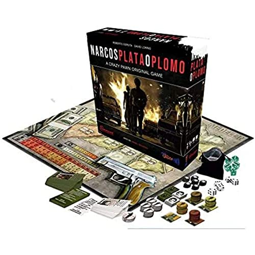 CRAZY PAWN Narcos: Plata o Plomo Juegos DE Mesa, Multicolor, único (8436581780130)