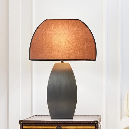 Miniatura 7 de Bedside Table Lamp Simple Metal Bedside Lamp Modern Bedroom Bedside Lamp Stylish Home Living Room Study Room Decorative Table Lamp Bedside Lamps