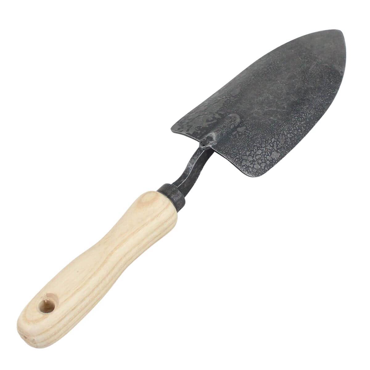 D&O - Welldone Pflanzkelle aus Borstahl - 34 cm Gartenkelle mit Esche-Griff