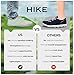 Hike Footwear Caspar Pro HF - Non-Slip and Comfortable Winter Barefoot Shoes Provide Warmth and Support, Walking Boots for Women Men Unisex Grey
