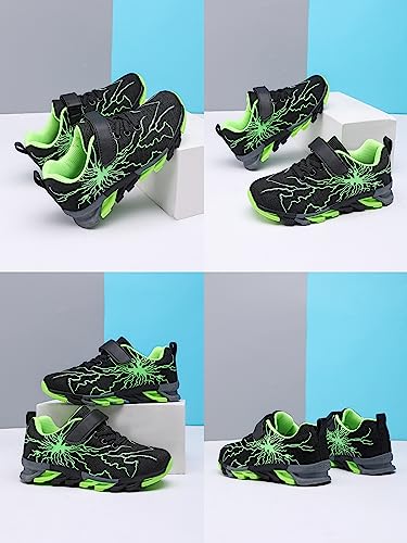 Kids Toddler Non Slip Sneakers Boys Girls Athletic Running Walking Tennis Gym Shoes for Toddler/Little Kid/Big Kid4